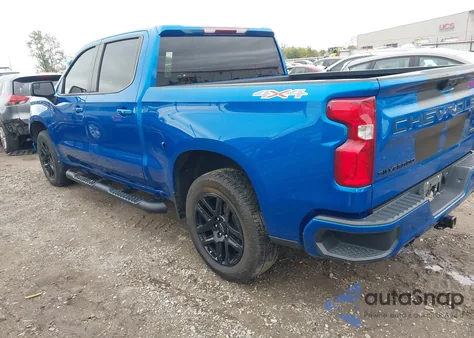 2023 Chevrolet Silverado 1500 4Wd Short Bed Rst from USA, damaged, VIN 1GCUDEED2PZ223015
